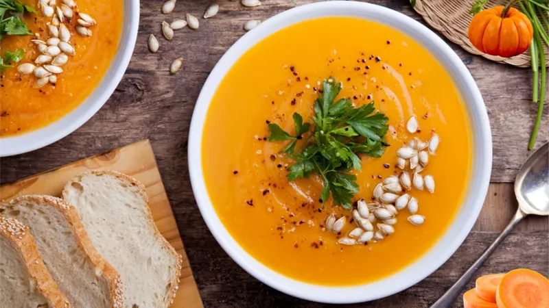 شوربة الجزر و اليقطين