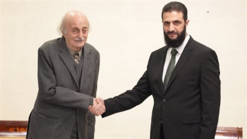 لقاء وليد جنبلاط