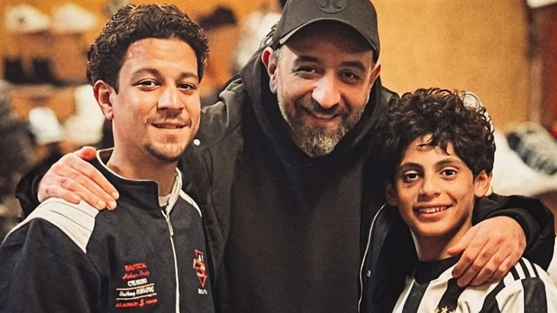 عمرو سلامة مع أبطال