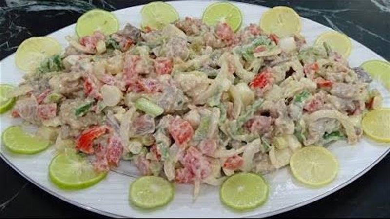 طريقة تحضير سلطة