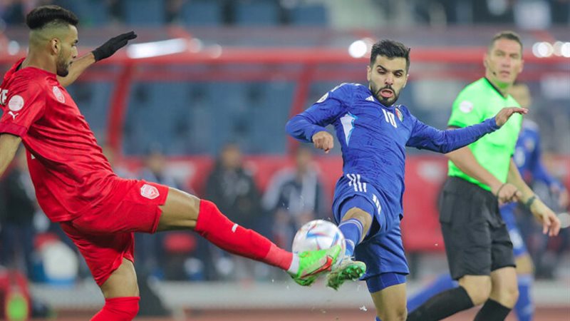 منتخب الكويت والبحرين