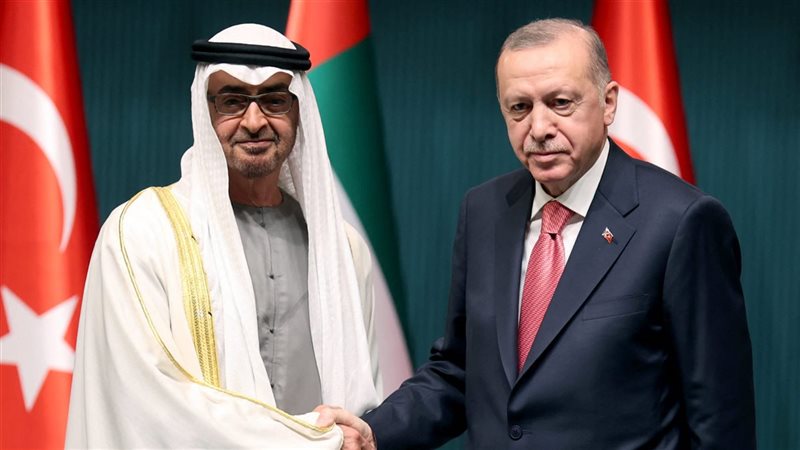 أردوغان ورئيس الإمارات