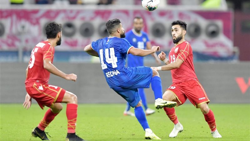 منتخب الكويت والبحرين