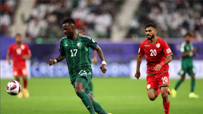مباراة عمان والسعودية