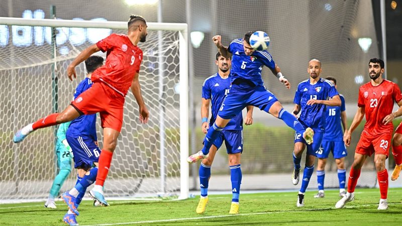 منتخب الكويت والبحرين