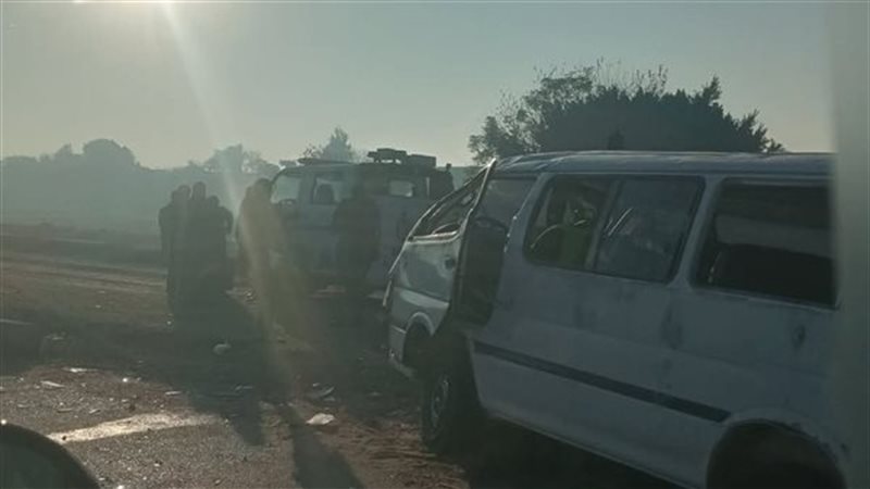 جانب من حادث الباجور