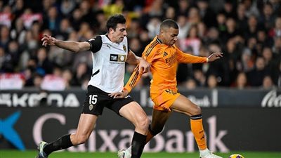 الدوري الإسباني.. فالنسيا يهز شباك ريال مدريد في الشوط الأول