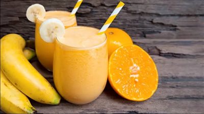 احذر من مشروب البرتقال بالموز.. يسبب سوء الهضم