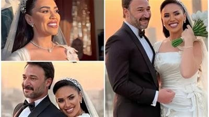 زفاف مي فاروق ومحمد
