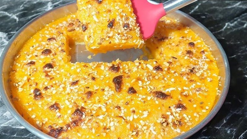 البطاطا الحلوة باللبن