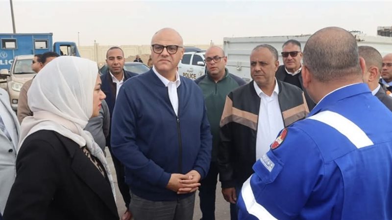 محافظ القليوبية يتفقد