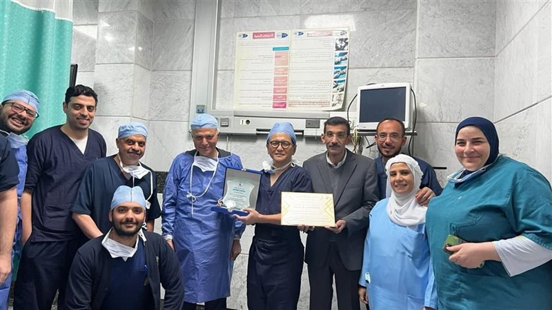 فريق طبي بقصر العيني