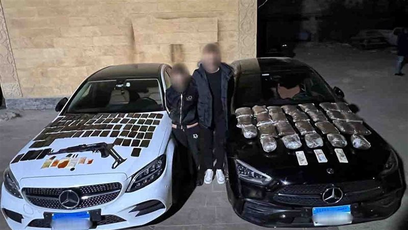 متهمين في قضية المخدرات