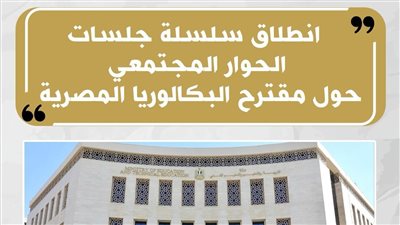 تفاصيل الحوار المجتمعي لمناقشة مقترح نظام البكالوريا الجديد 2025-2026