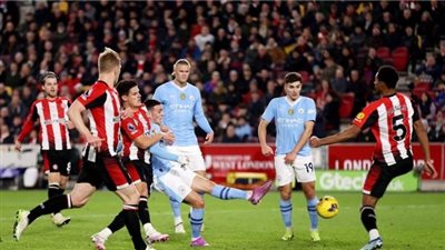 موعد مباراة مانشستر سيتي ضد برينتفورد في الدوري الإنجليزي والقنوات الناقلة