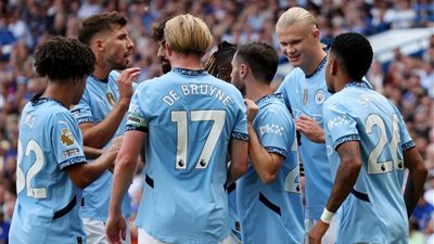 جوارديولا يدفع بالقوة الضاربة في تشكيل مانشستر سيتي ضد برينتفورد بالدوري الإنجليزي