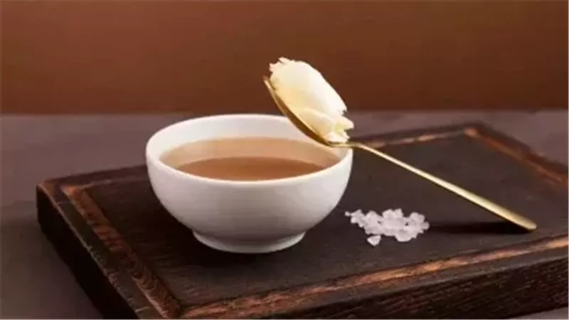 شاي بالسمن
