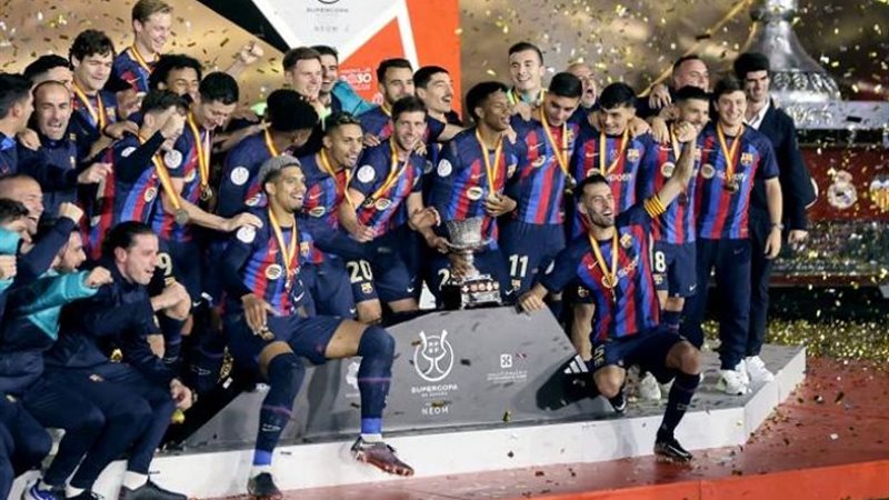 برشلونة بطلا للسوبر