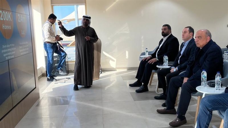 زيارة وزير الكهرباء