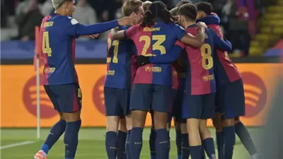 برشلونة يتفوق على ريال بيتيس بهدفين في الشوط الأول بكأس ملك إسبانيا 