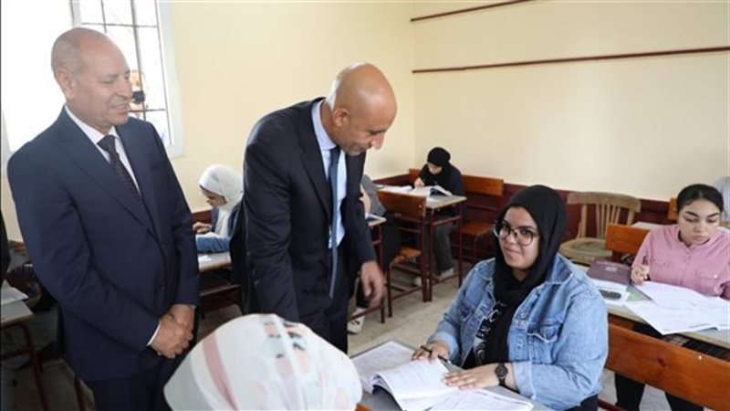 نماذج امتحان اللغة