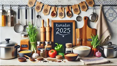 قائمة مشتريات رمضان 2025 .. أطعمة متوازنة لصيام صحي 