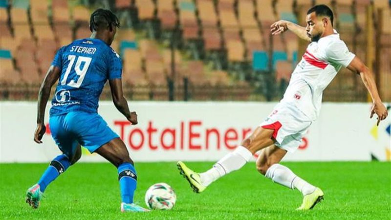 الزمالك وإنيمبا -