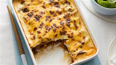 رمضان 2025.. طريقة عمل مكرونة باللحمة والجبنة