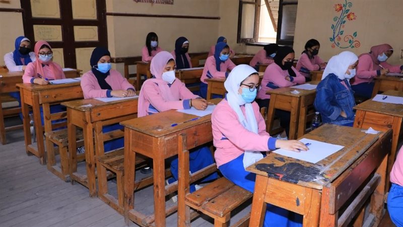 توزيع درجات الصف