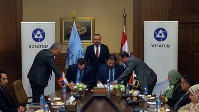 روساتوم وبنها للصناعات الإلكترونية توقعان مذكرة تفاهم لتطوير التصنيع المدني في مصر
