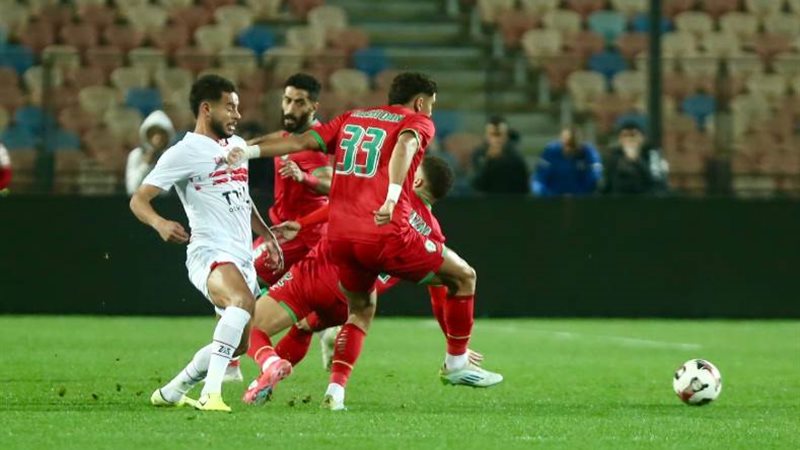 الزمالك ضد مودرن
