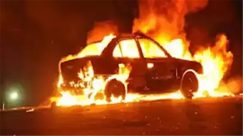 حريق شقيق عمرو دياب