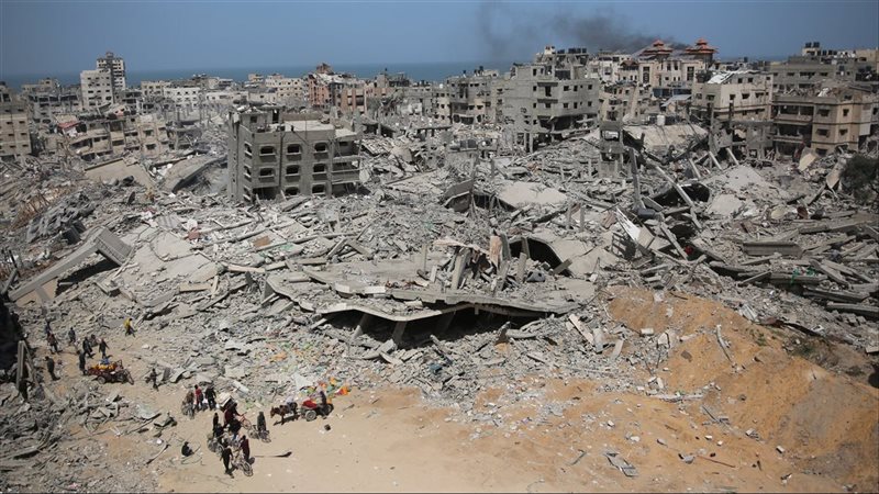 إزالة ركام قطاع غزة