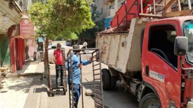 حملات رفع الإشغالات