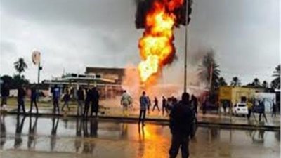 اندلاع حريق هائل في محطة طاقة إيرانية