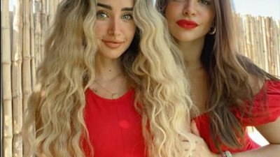 ”في عشق الأحمر”.. هنا الزاهد وزوجة كريم فهمي يخطفن الأضواء علي السوشيال ميديا