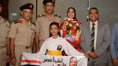 القوات المسلحة تهنئ فريال أشرف وكيشو بفوزهما بذهبية وبرونزية الأوليمبياد