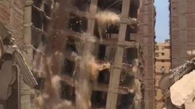 إزالة ٢٦ حالة بناء مخالف بالمراكز والأحياء بالجيزة