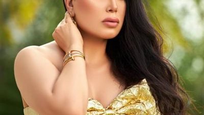 عبير صبرى بإطلالة ساحرة فى أحدث ظهور لها