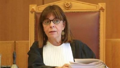 رئيسة اليونان تشكر مصر لمساهمتها فى جهود مكافحة الحرائق