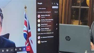 تفاصيل لقاء وزير الكهرباء بسفير بريطانيا في القاهرة عبر الفيديو كونفراس