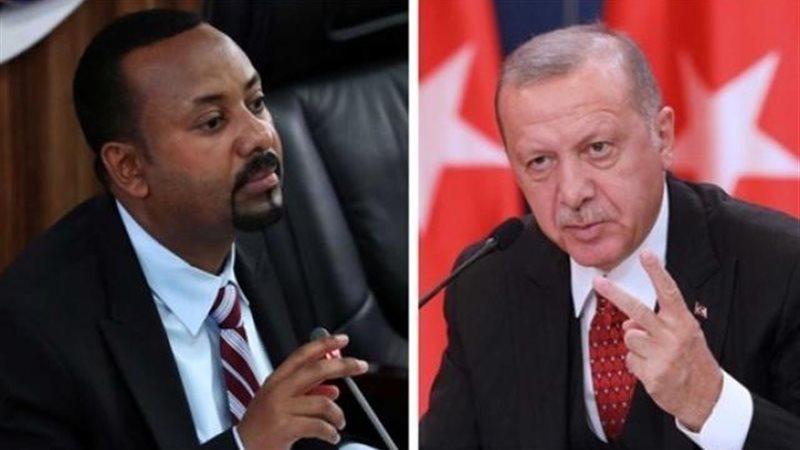 أردوغان وآبي أحمد