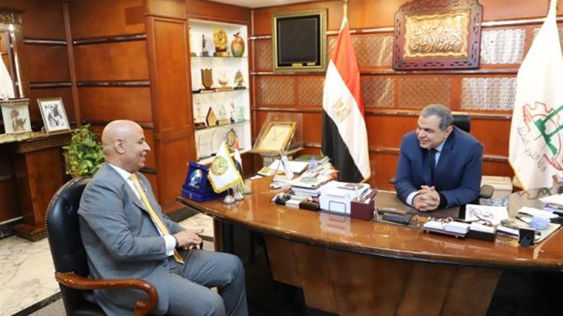 لقاء وزير القوى العاملة