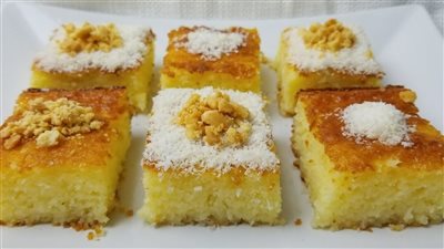 أفكار حلويات رمضان 2025.. طريقة عمل كيكة البسيسة