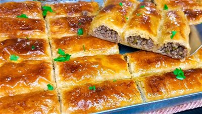 أكلات رمضان 2025.. طريقة عمل الجلاش الحادق بحشوات مختلفة