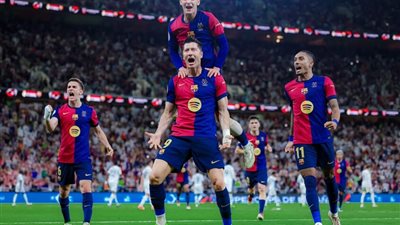 تشكيل برشلونة| ليفاندوفسكي على الدكة ولامين يامال يقود الهجوم أمام فالنسيا