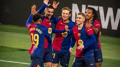 برشلونة يسقط فالنسيا بسباعية تاريخية ويعزز موقعه في الدوري الإسباني 