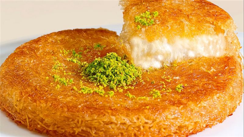 طريقة عمل الكنافة