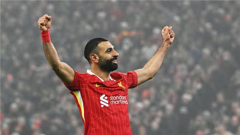 محمد صلاح يتصدر ترتيب