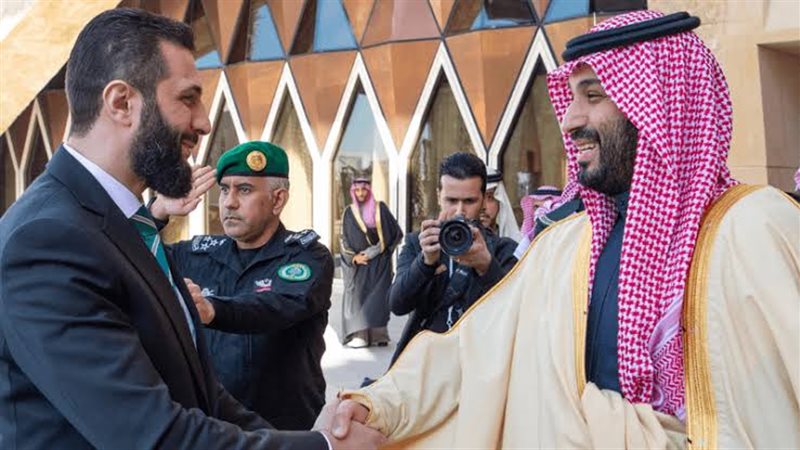 محمد بن سلمان يستقبل